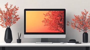 在线会议屏幕画面