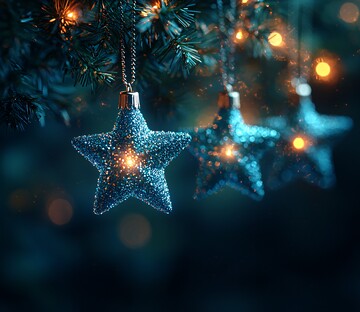 科技风冬日装饰1