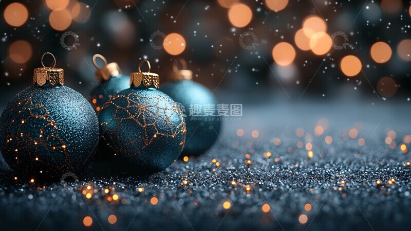 高清大图下载【趣麦麦图】金色光芒绿装饰