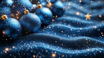 冰雪新年装饰图案1