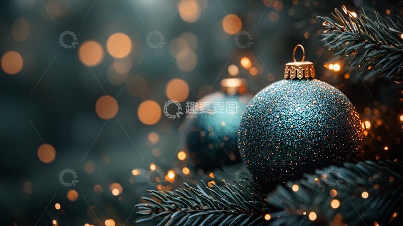 高清大图下载【趣麦麦图】金色光芒绿装饰3