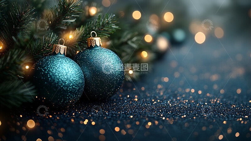 高清大图下载【趣麦麦图】金色光芒绿装饰2