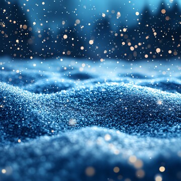 雪景背景图背景下雪横幅1