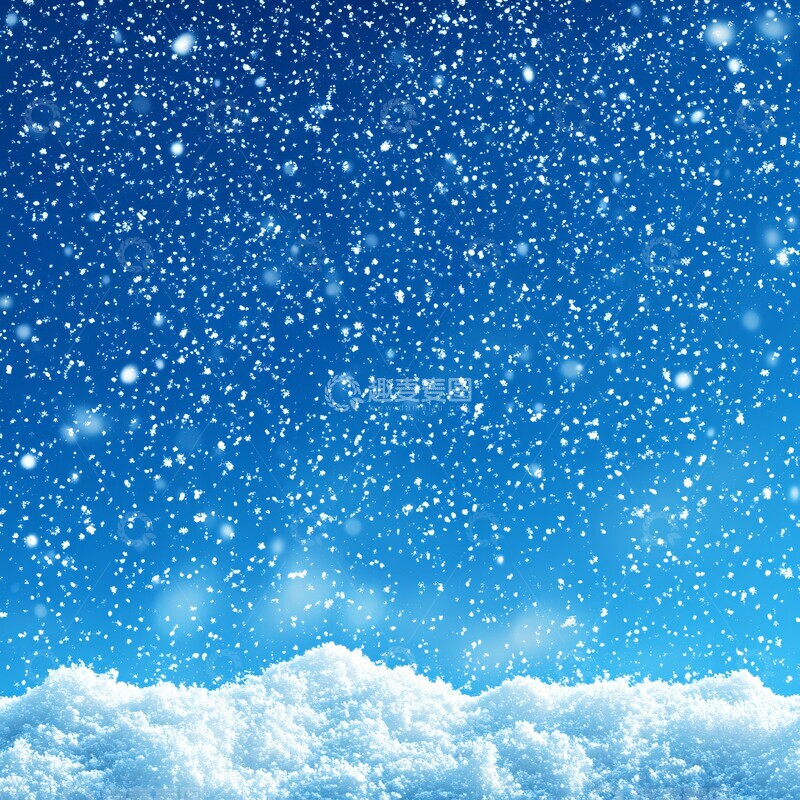 雪景背景图背景下雪横幅