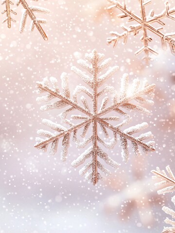 雪花飘落图雪花飘落图案