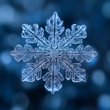 雪花细节图雪花细节结构