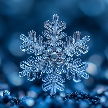 雪花细节图雪花细节结构2