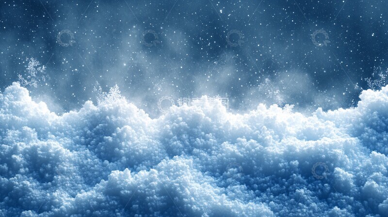 高清大图下载【趣麦麦图】雪花轻吻雪花轻吻抽象