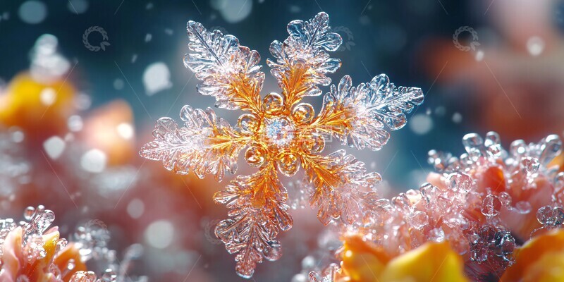 雪晶细节图雪晶细节图片2