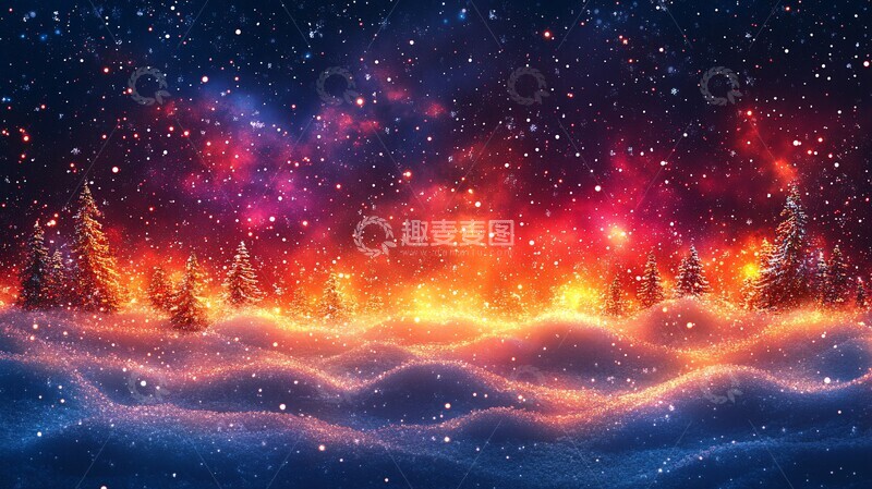 高清大图下载【趣麦麦图】冬日圣诞曼陀罗