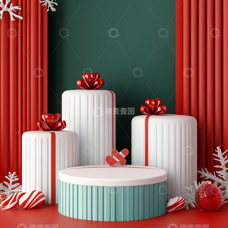 圣诞主题空圣诞主题渲染1