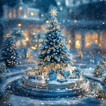 圣诞树与礼物10