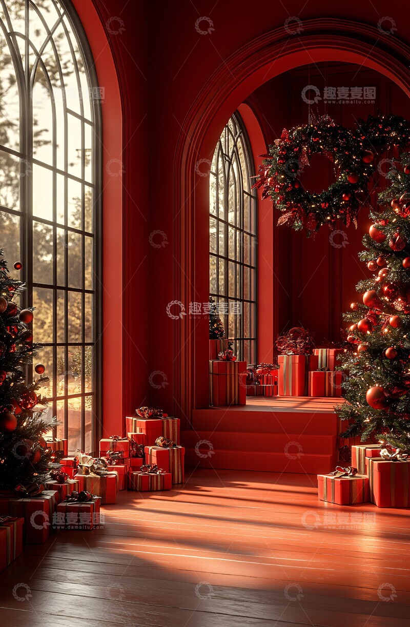 圣诞装饰展示台3