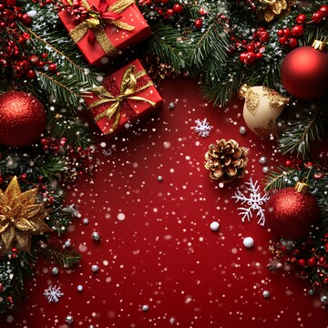 圣诞装饰与礼物1