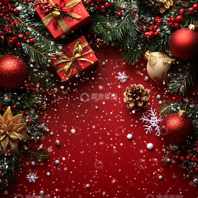 圣诞装饰与礼物1