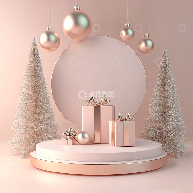 高清大图下载【趣麦麦图】圣诞时尚产品平台