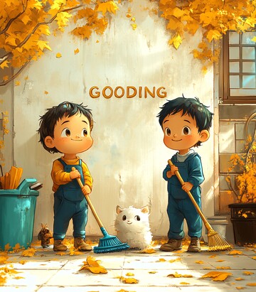 扫地小兄弟扫地小兄弟男孩2