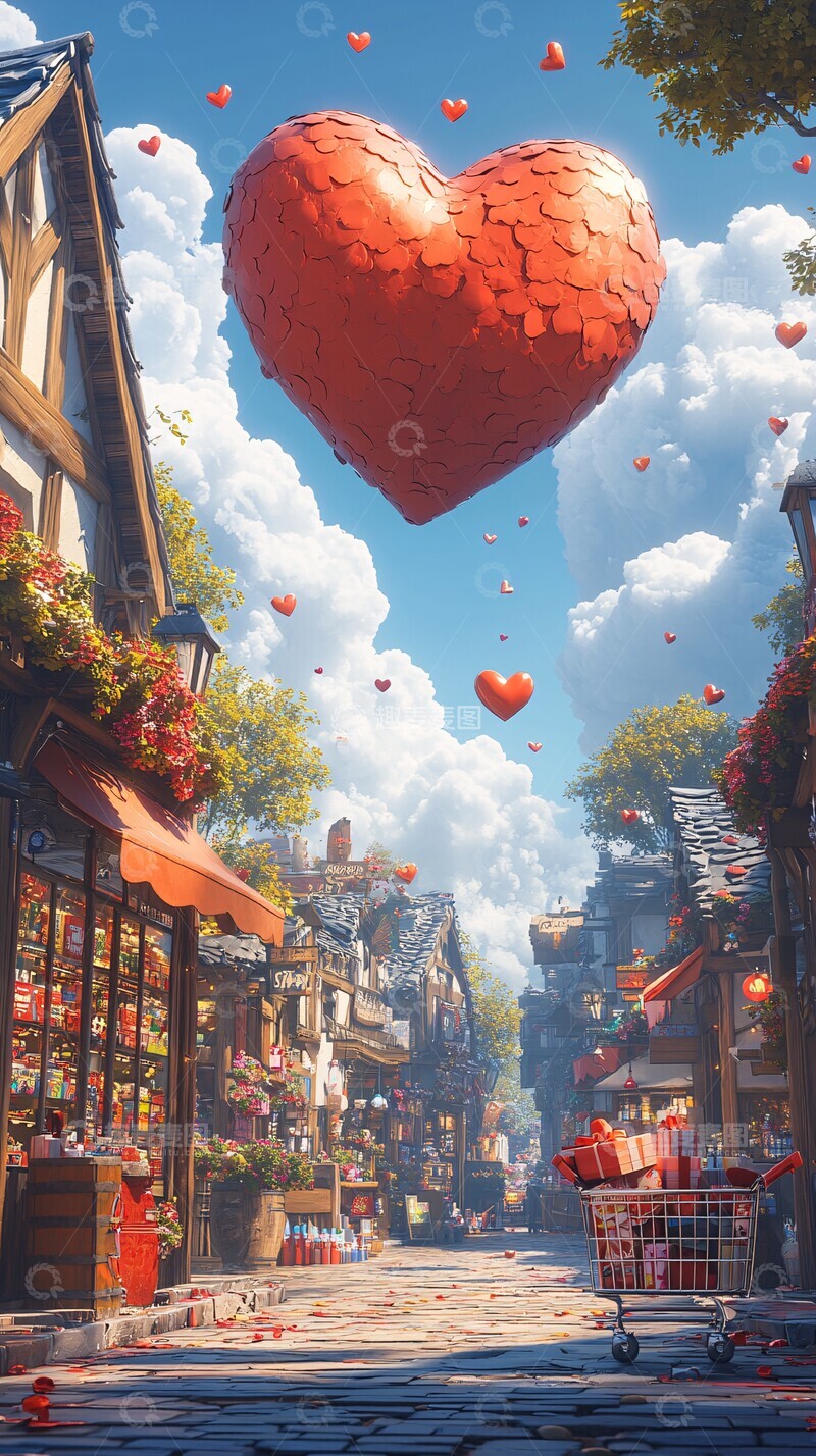 高清大图下载【趣麦麦图】飞心购物车飞心购物车礼物1