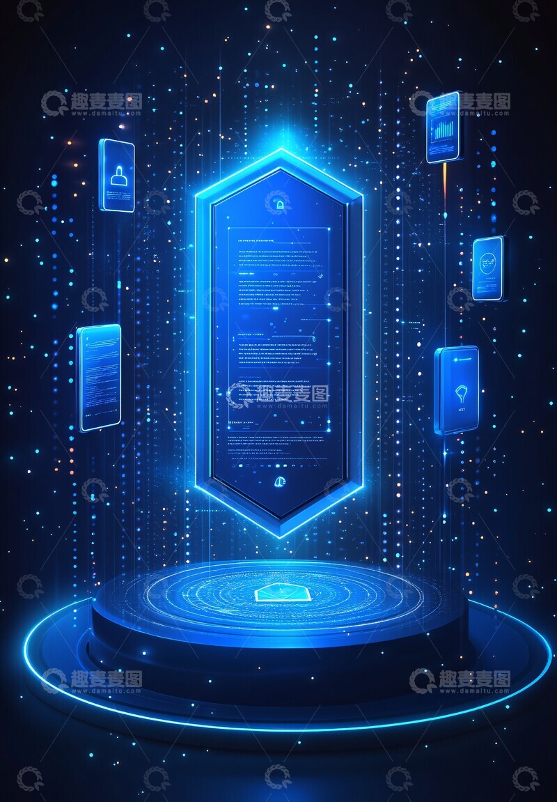 高清大图下载【趣麦麦图】电子设备安全图1