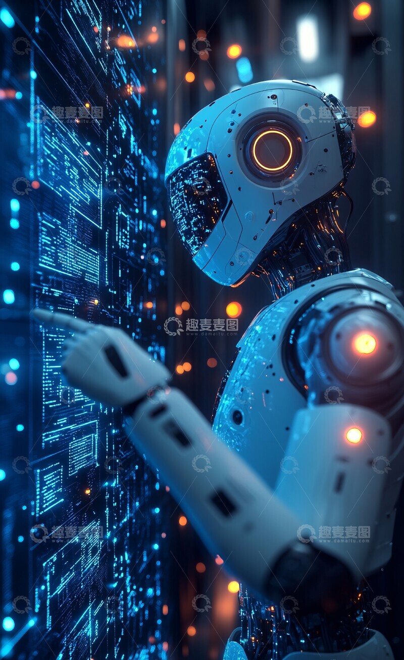 高清大图下载【趣麦麦图】机器人手指导数据2