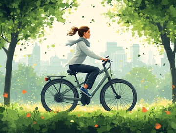 骑行公园电动车3