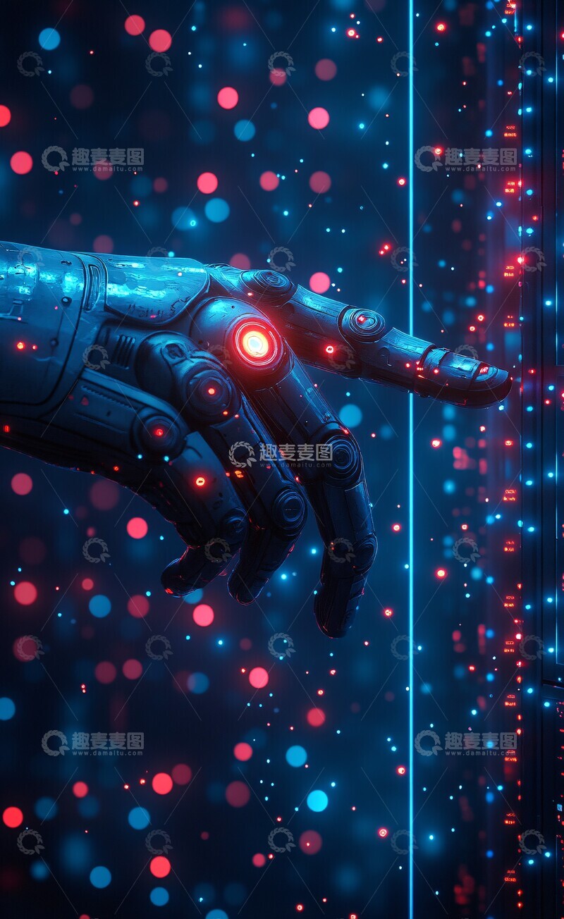 高清大图下载【趣麦麦图】手势指向界面2