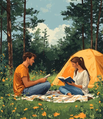 情侣野餐情侣野餐草地2