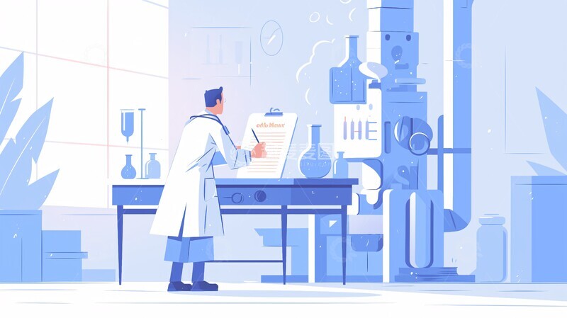 高清大图下载【趣麦麦图】医生持单金币图