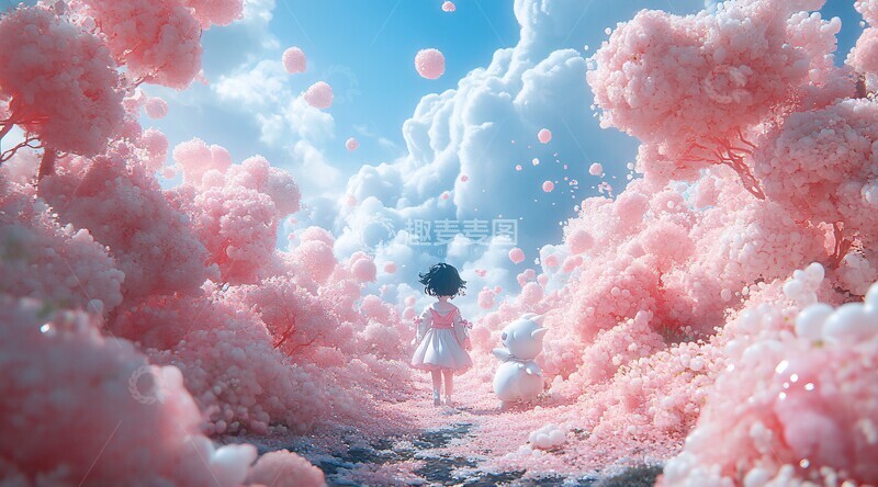 高清大图下载【趣麦麦图】糖果动物乐园3