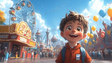 游乐园入口场景3