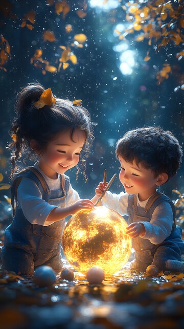 小画家绘制地球1