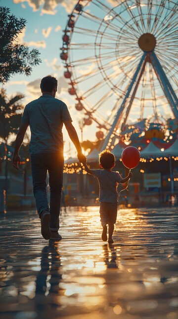 父子游乐场欢聚3