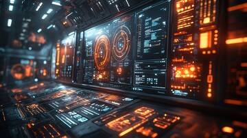 虚拟工厂数字界面2