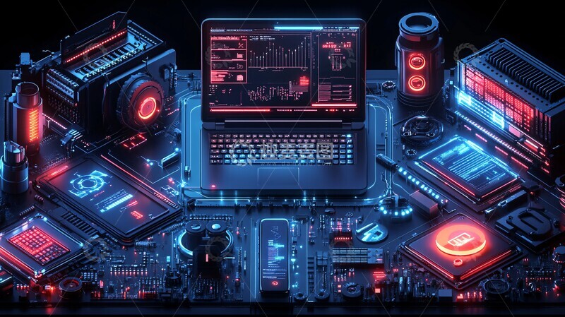 高清大图下载【趣麦麦图】技术支持生态系统图1