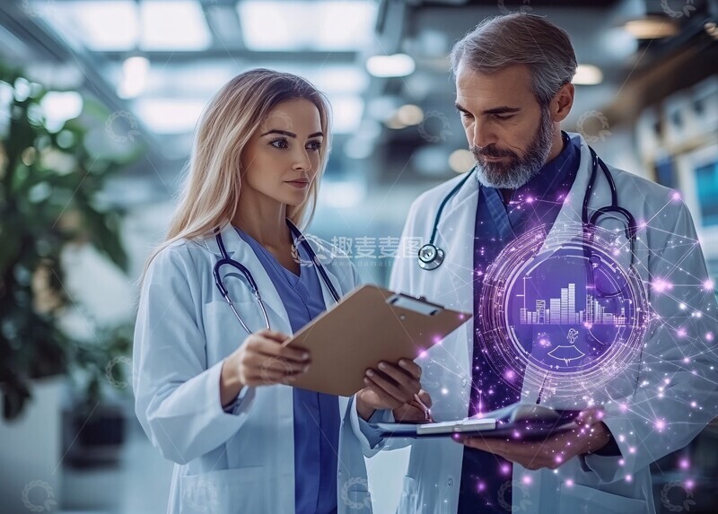 高清大图下载【趣麦麦图】医生医院图标1