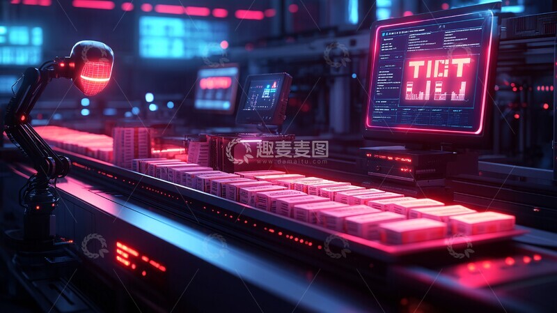 高清大图下载【趣麦麦图】工厂管理工单2