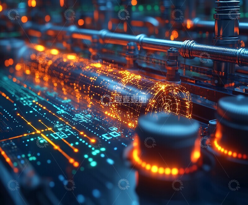 高清大图下载【趣麦麦图】智能工厂设备2
