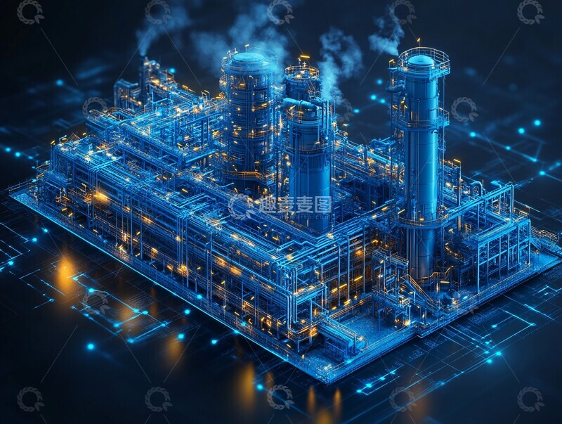 高清大图下载【趣麦麦图】工业蓝图工业蓝图背景3