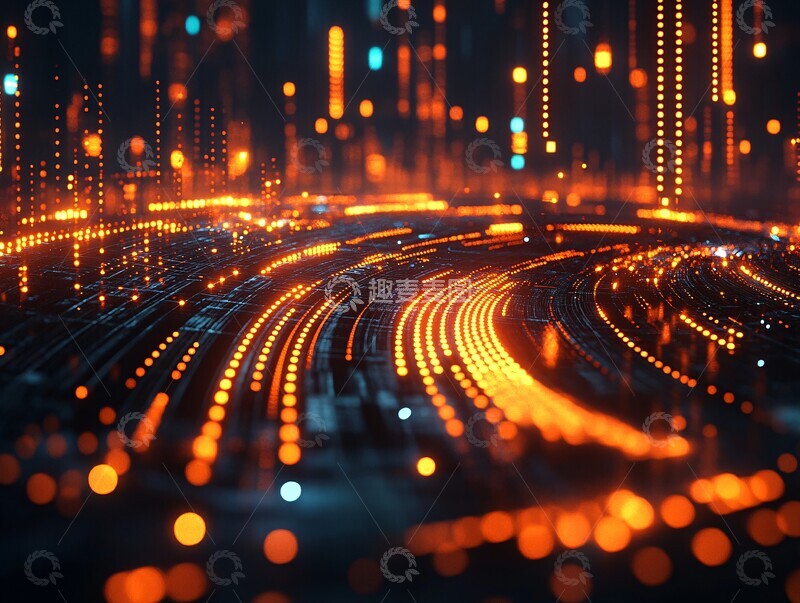 高清大图下载【趣麦麦图】数字化高技术流程3