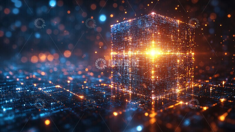 高清大图下载【趣麦麦图】数字立方组合2