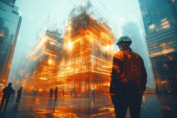 建设中的建筑影像2