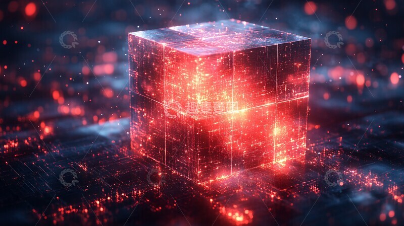 高清大图下载【趣麦麦图】数字立方组合3