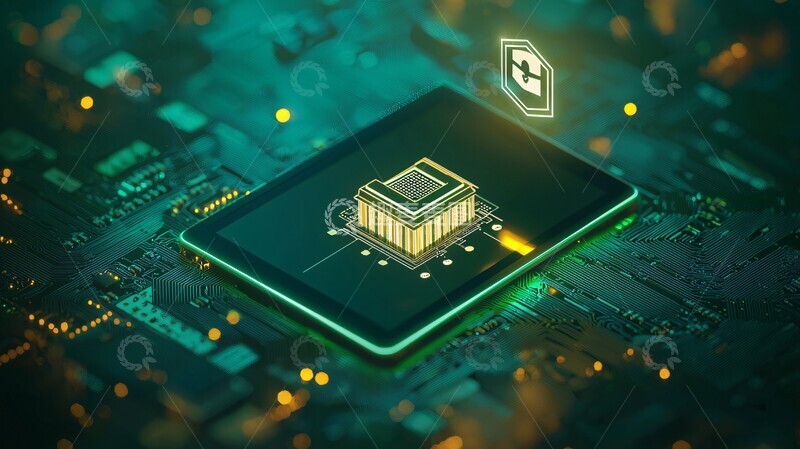 高清大图下载【趣麦麦图】平板上的银行符号2