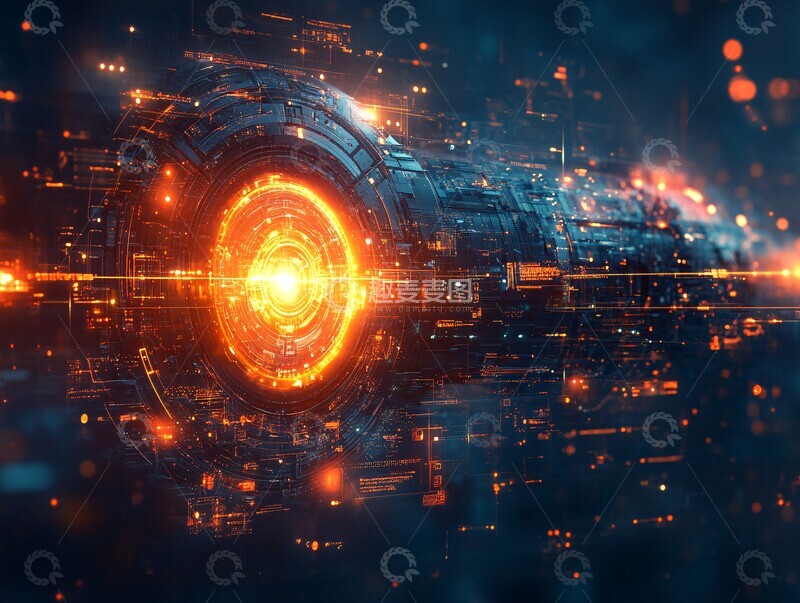 高清大图下载【趣麦麦图】数字化高技术流程2