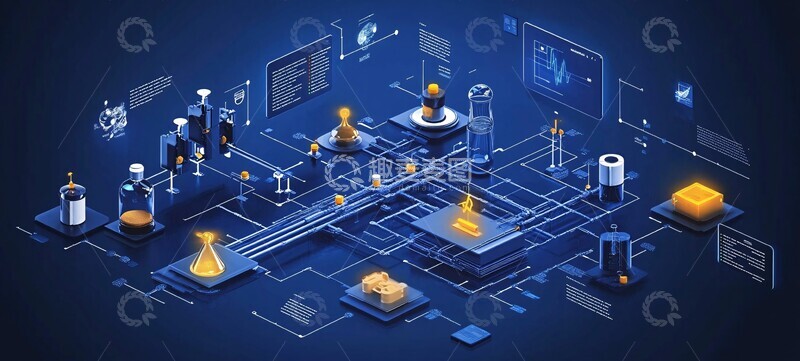 高清大图下载【趣麦麦图】技术流程蓝图2