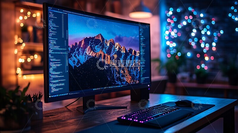 高清大图下载【趣麦麦图】电脑编程电脑编程代码3