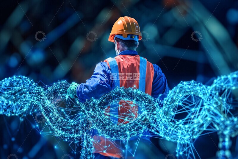 高清大图下载【趣麦麦图】安全课程区块链培训2