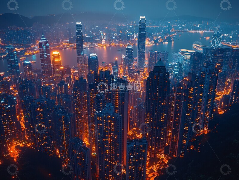 高清大图下载【趣麦麦图】智能技术与区块链1