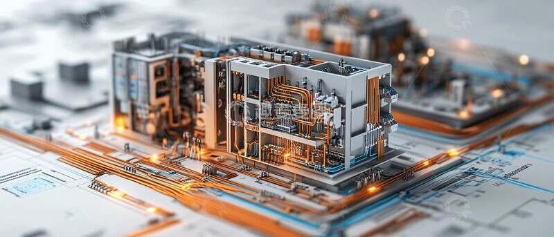 高清大图下载【趣麦麦图】电气安装工程图3
