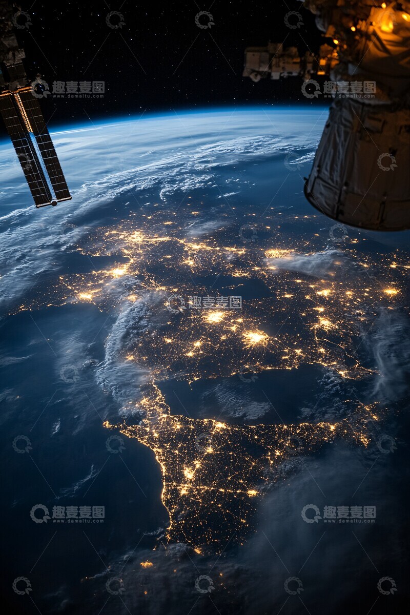 高清大图下载【趣麦麦图】地球太空摄影3